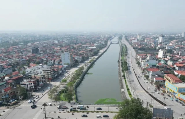 Một g&oacute;c th&agrave;nh phố Ninh B&igrave;nh. Ảnh: TTXVN