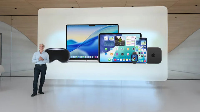 Gi&aacute;m đốc phần mềm&nbsp;Craig Federighi ph&aacute;t biểu khai mạc&nbsp;WWDC 2025. (Ảnh: Apple) &nbsp;