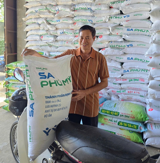 Phú Mỹ cung ứng gần nửa triệu tấn phân bón cho vụ Hè thu/mùa mưa - Ảnh 1