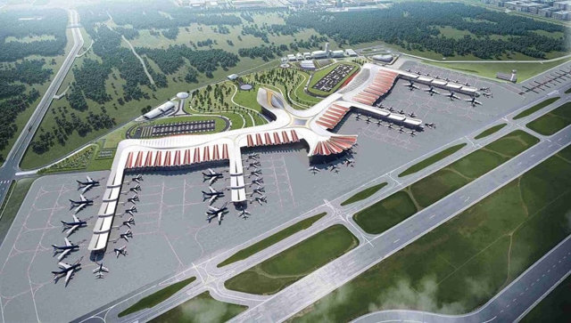 S&acirc;n bay Ph&uacute; Quốc l&agrave; t&acirc;m điểm trong ph&aacute;t triển mạng đường bay của H&atilde;ng h&agrave;ng kh&ocirc;ng Sun PhuQuoc Airways. (Ảnh phối cảnh) &nbsp;