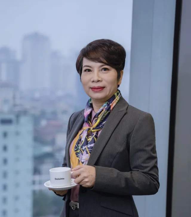 B&agrave; Trần Thị Thu&yacute; Ngọc - Ph&oacute; tổng gi&aacute;m đốc Deloitte Việt Nam.