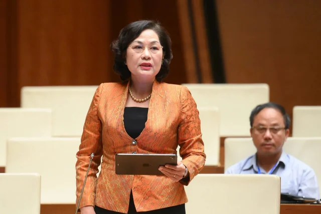 Thống đốc Nguyễn Thị Hồng. &nbsp;