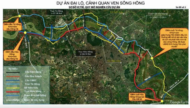 Đèo Cả - Văn Phú đề xuất xây đại lộ cảnh quan ven sông Hồng - Ảnh 1