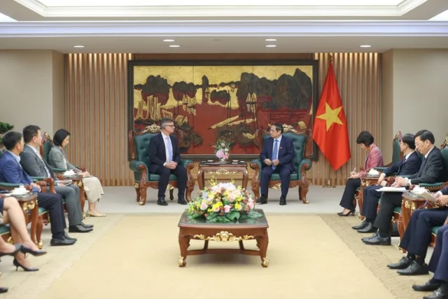 Ph&oacute; Chủ tịch HP nhấn mạnh Việt Nam l&agrave; thị trường quan trọng m&agrave; HP tin tưởng sẽ đạt th&agrave;nh c&ocirc;ng - Ảnh: VGP/Nhật Bắc