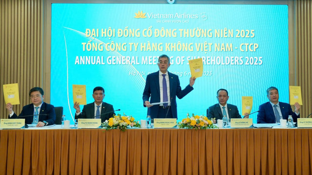 Đại hội đồng cổ đ&ocirc;ng thường ni&ecirc;n năm 2025 của&nbsp;Vietnam Airlines. &nbsp;