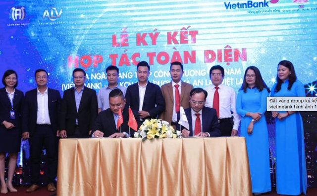 An Lạc Việt Land v&agrave; VietinBank CN KCN B&igrave;nh Dương tiến h&agrave;nh k&yacute; thỏa thuận hợp t&aacute;c chiến lược