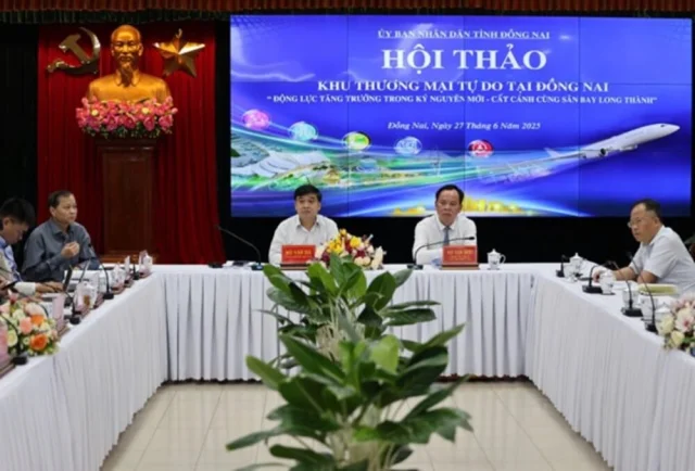 Đồng Nai vừa tổ chức hội thảo 'Khu thương mại tự do