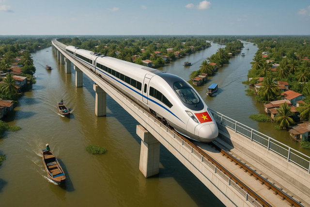 Nghệ An - H&agrave; Tĩnh sẵn s&agrave;ng nguồn lực cho dự &aacute;n đường sắt tốc độ cao Bắc &ndash; Nam (Ảnh minh hoạ)