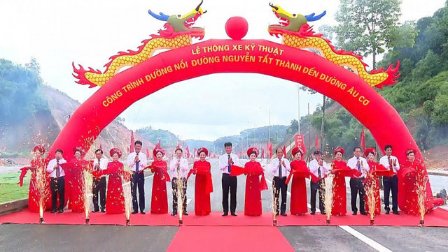 Yên Bái thông xe tuyến đường 300 tỉ sau ba năm thi công - Ảnh 1