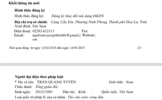 DN nghìn tỷ Cường Thịnh Thi trúng gói thầu hơn 624 tỷ tại Hà Nam - Ảnh 1
