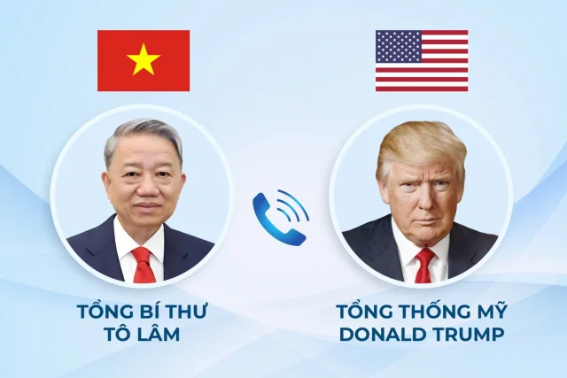 V&agrave;o 20h00 ng&agrave;y 2/7/2025 (giờ Việt Nam), Tổng B&iacute; thư T&ocirc; L&acirc;m đ&atilde; c&oacute; cuộc điện đ&agrave;m với Tổng thống Mỹ Donald Trump.