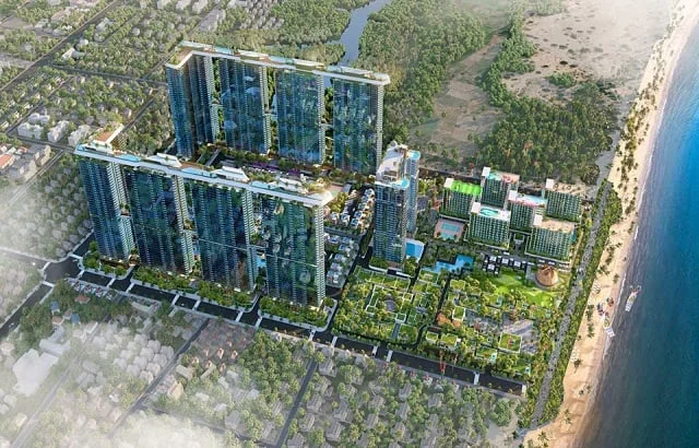 Phối cảnh dự &aacute;n Khu du lịch Đại Dương.