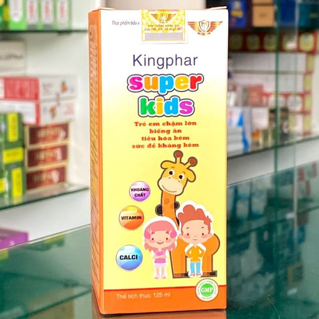 KINGPHAR SUPER KIDS bị thu hồi giấy tiếp nhận đăng kyacute; bản cocirc;ng bố sản phẩm