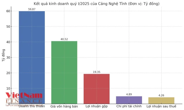 Cảng Nghệ Tĩnh: Doanh thu sụt giảm, lợi nhuận lao dốc - Ảnh 1