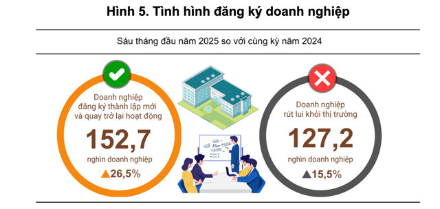 Số doanh nghiệp thành lập mới tăng vọt trong tháng 6 - Ảnh 1