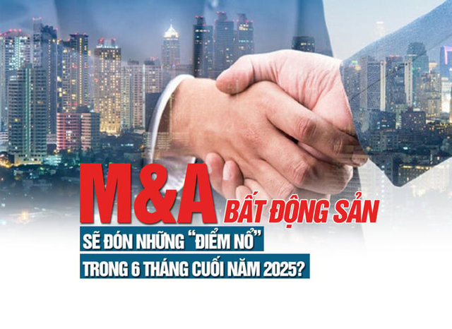 Thị trường M&A bất động sản sẽ đón những “điểm nổ” trong 6 tháng cuối năm 2025? - Ảnh 1