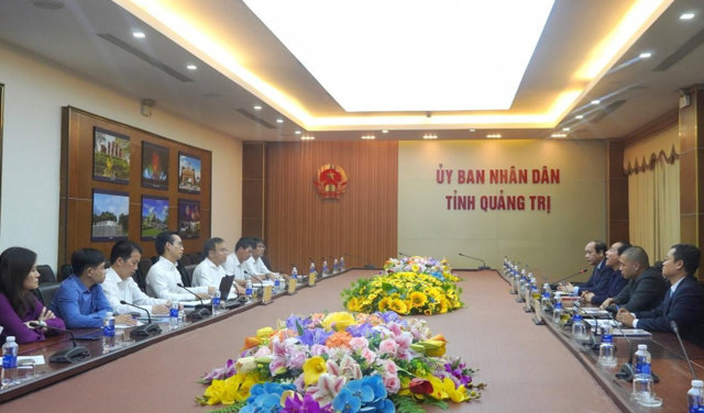 Tỉnh Quảng Trị và Tập đoàn B’Lao – Scavi gặp mặt tìm cơ hội đầu tư tại địa phương - Ảnh 1