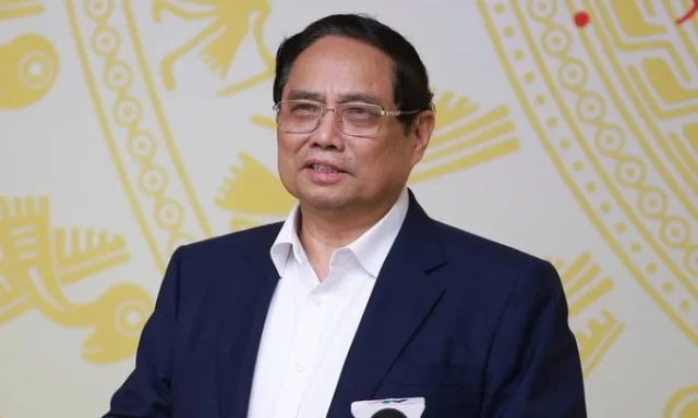 Thủ tướng Phạm Minh Ch&iacute;nh. (Ảnh: VGP)