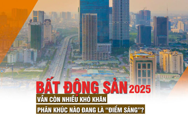 Thị trường bất động sản 2025: Vẫn còn nhiều khó khăn, phân khúc nào đang là “điểm sáng”? - Ảnh 1