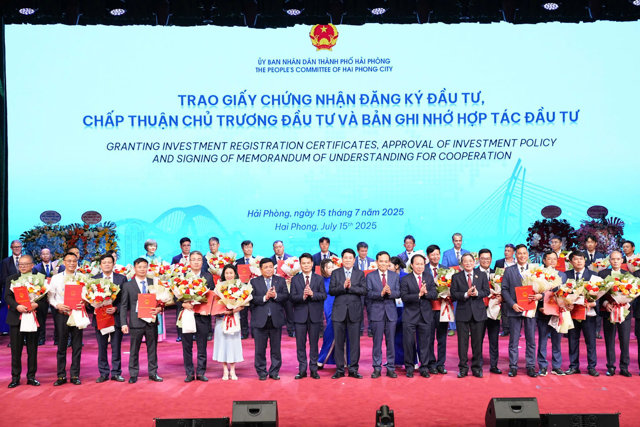 Hải Phòng đón nguồn vốn đầu tư khổng lồ 15,5 tỷ USD - Ảnh 1