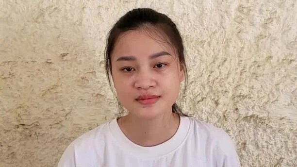 Đối tượng L&ecirc; Thị Nguyệt tại cơ quan điều tra.