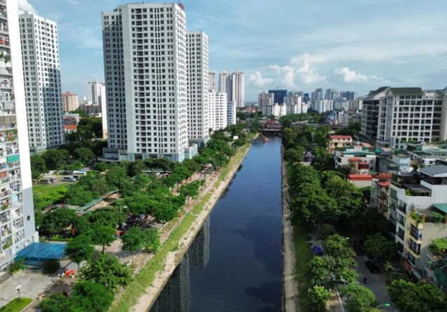 Hà Nội tập trung phục hồi chất lượng môi trường 4 sông Tô Lịch, Kim Ngưu, Lừ, Sét - Ảnh 1