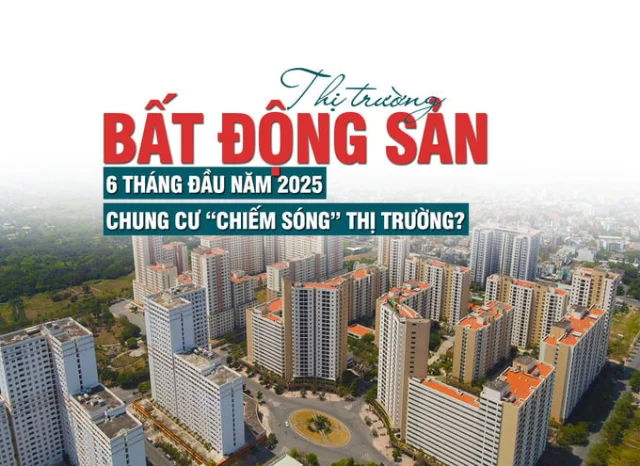 Thị trường bất động sản 6 tháng đầu năm 2025: chung cư “chiếm sóng” thị trường? - Ảnh 1