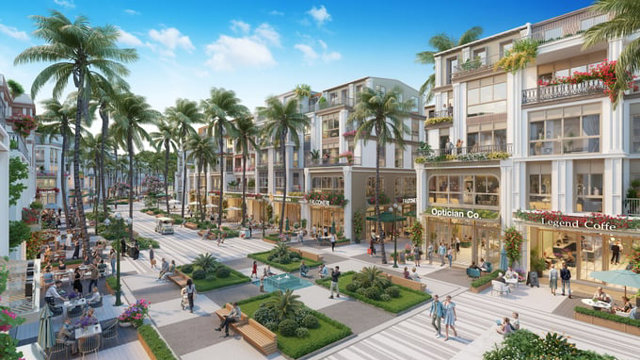 Hệ sinh th&aacute;i tiện &iacute;ch đa trải nghiệm tại Xanh Island. (Ảnh: Sun Property) &nbsp;