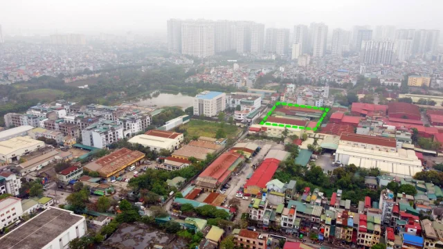 Dự &aacute;n Nh&agrave; ở x&atilde; hội cao tầng Vĩnh Hưng được thực hiện với quy m&ocirc; sử dụng đất khoảng 4.516m2.