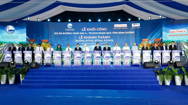 C&ugrave;ng với c&aacute;c tuyến V&agrave;nh đai 3, cao tốc TP. HCM - Thủ Dầu Một &ndash; Chơn Th&agrave;nh, đường Hồ Ch&iacute; Minh v&agrave; c&aacute;c tuyến kết nối, đường V&agrave;nh đai 4 sẽ tạo n&ecirc;n mạng lưới giao th&ocirc;ng ho&agrave;n thiện, hiện đại.