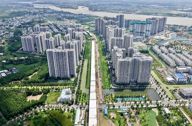 Bất động sản TP.HCM bung h&agrave;ng mạnh, biệt thự triệu đ&ocirc; v&agrave; căn hộ b&igrave;nh d&acirc;n c&ugrave;ng h&uacute;t kh&aacute;ch. Ảnh minh hoạ.