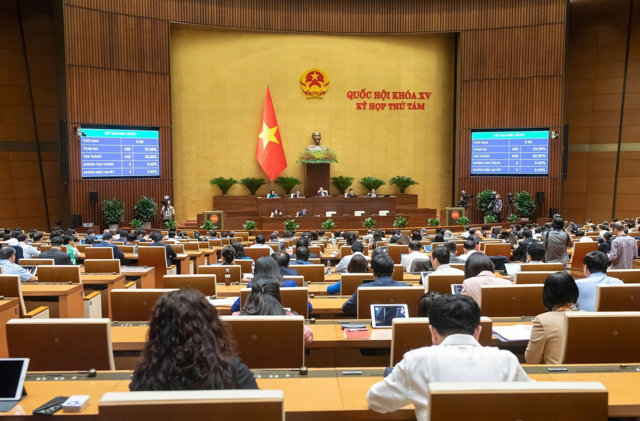 Ng&agrave;y 29/11/2024, Quốc hội bấm n&uacute;t th&ocirc;ng qua Luật Chứng kho&aacute;n sửa đổi. &nbsp;