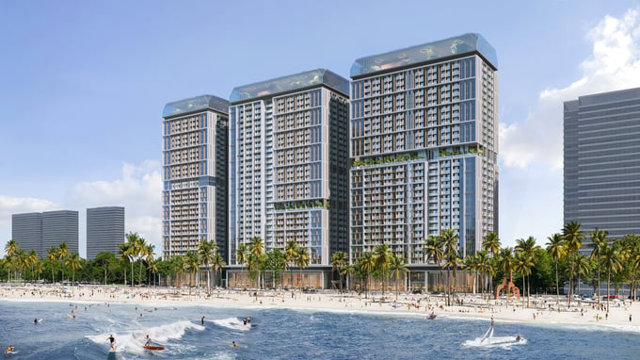 Sở hữu vị triacute; saacute;t biển, Sun Centro Town ngắm trọn vịnh Hạ Long. (Ảnh: Sun Property).