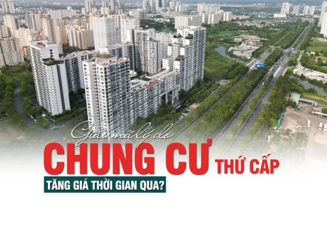 Giải mã lý do chung cư thứ cấp tăng giá thời gian qua - Ảnh 1