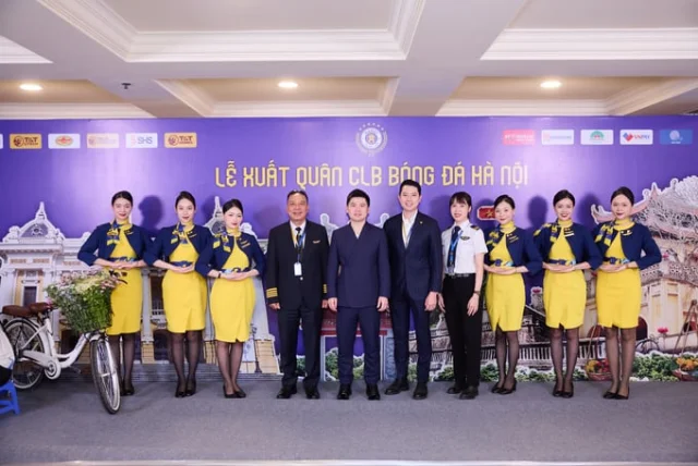 Vietravel Airlines l&agrave; Nh&agrave; t&agrave;i trợ vận chuyển h&agrave;ng kh&ocirc;ng ch&iacute;nh thức của Hanoi FC m&ugrave;a giải V.League 2025/2026 &nbsp;