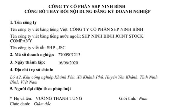 Số phận dự án 450 tỷ đồng của SHP Ninh Bình bị thanh tra điểm tên - Ảnh 2