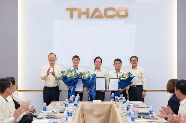 THACO bổ nhiệm 3 Phoacute; tổng giaacute;m đốc.