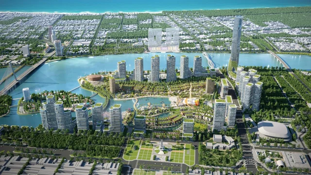 Phối cảnh to&agrave;n cảnh dự &aacute;n.