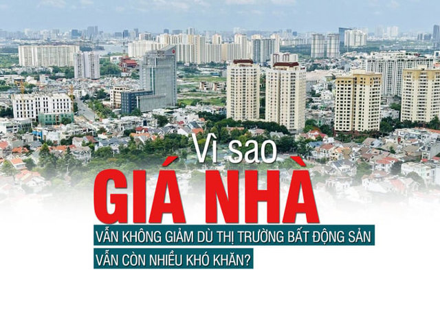 Giá nhà không giảm, mặc dù thị trường bất động sản vẫn còn nhiều khó khăn - Ảnh 1