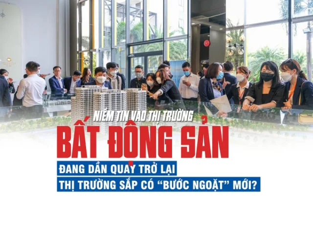 Niềm tin vào thị trường bất động sản đang dần quay trở lại, thị trường sắp có “bước ngoặt” mới? - Ảnh 1