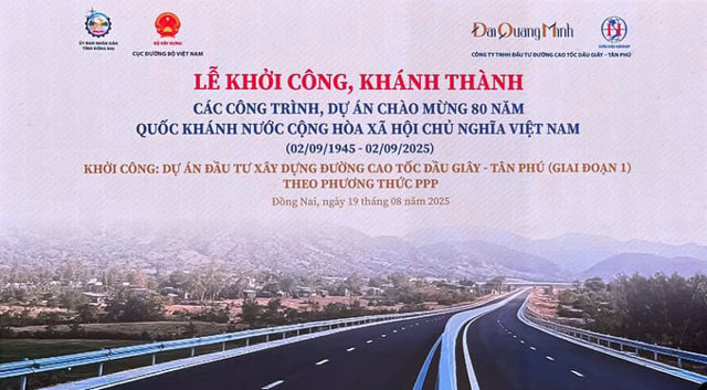 Ngacirc;n hagrave;ng Phaacute;t triển Việt Nam (VDB) đồng hagrave;nh cugrave;ng Dự aacute;n ĐTXD Đường cao tốc Dầu Giacirc;y ndash; Tacirc;n Phuacute; - Liecirc;n danh nhagrave; đầu tư Tập đoagrave;n Trường Hải - Sơn Hải.