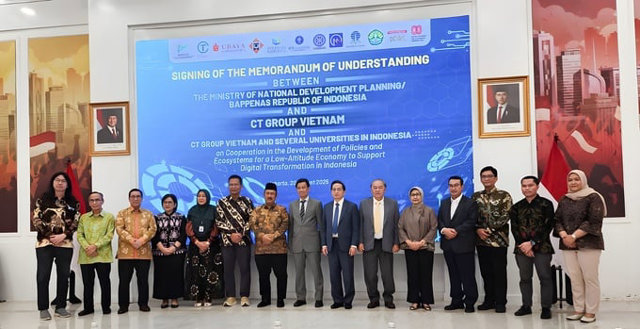 CT Group cograve;n tiến hagrave;nh kyacute; kết hợp taacute;c với 8 Đại học hagrave;ng đầu Indonesia.
