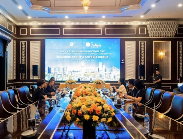 Sunshine Group “bắt tay” hai tập đoàn toàn cầu, kiến tạo chuẩn sống thông minh - cao cấp tại Việt Nam - Ảnh 1