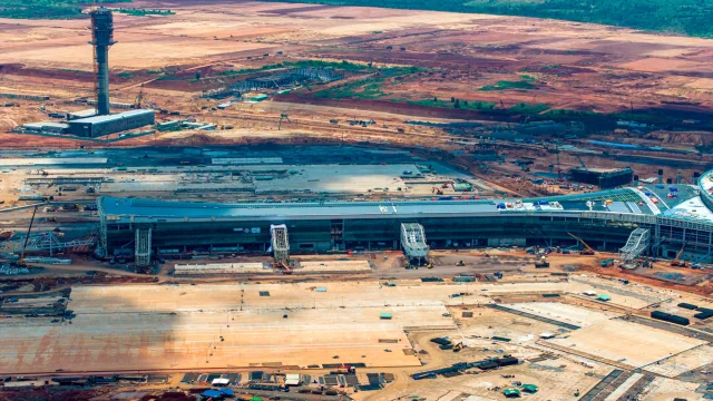 Toàn cảnh đại công trường Sân bay Long Thành vào giai đoạn nước rút - Ảnh 8