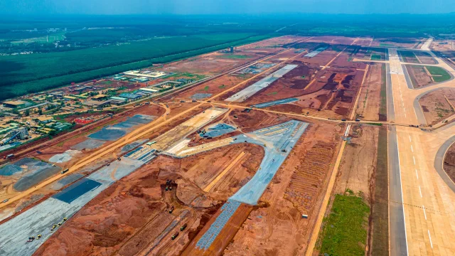 Toàn cảnh đại công trường Sân bay Long Thành vào giai đoạn nước rút - Ảnh 11