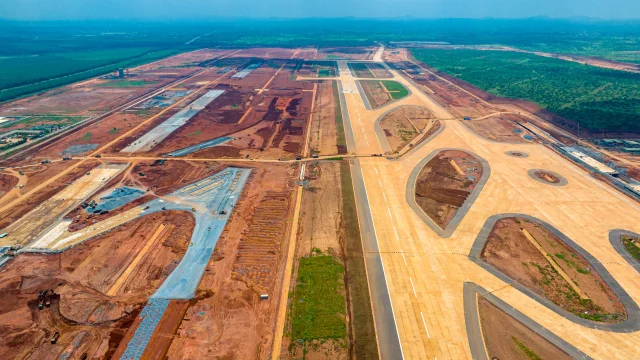 Toàn cảnh đại công trường Sân bay Long Thành vào giai đoạn nước rút - Ảnh 12