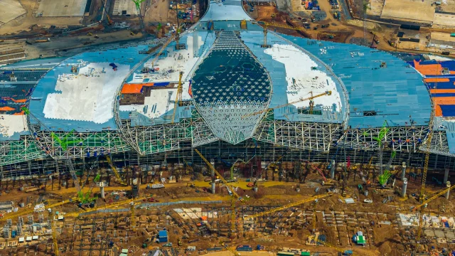 Toàn cảnh đại công trường Sân bay Long Thành vào giai đoạn nước rút - Ảnh 13