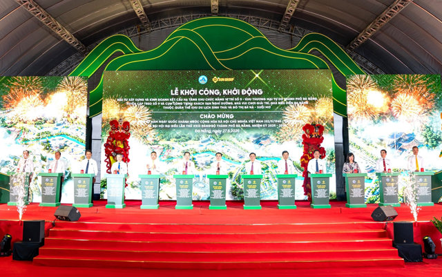 Lễ khởi c&ocirc;ng dự &aacute;n.