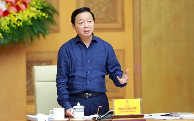 Ph&oacute; Thủ tướng Ch&iacute;nh phủ Trần Hồng H&agrave; nhấn mạnh, bảng gi&aacute; đất sẽ sử dụng cho mọi ch&iacute;nh s&aacute;ch, h&agrave;i h&ograve;a lợi &iacute;ch giữa người d&acirc;n, doanh nghiệp v&agrave; nh&agrave; nước.
