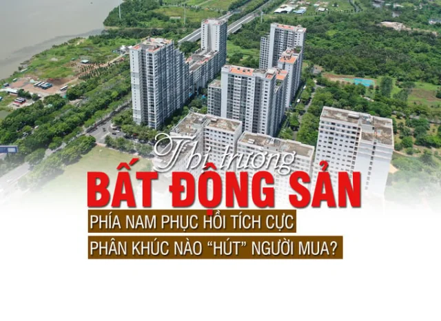 Thị trường bất động sản phía Nam phục hồi tích cực, phân khúc nào hút người mua - Ảnh 1